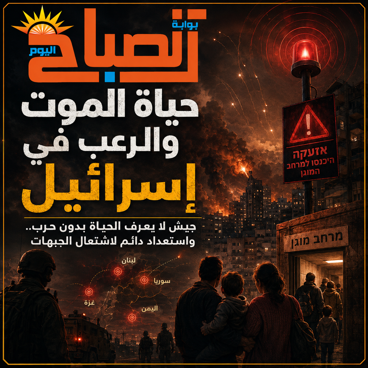 حياة الموت والرعب في إسرائيل.. جيش لا يعرف الهدوء ويستعد لإشعال الجبهات من غزة إلى طهران